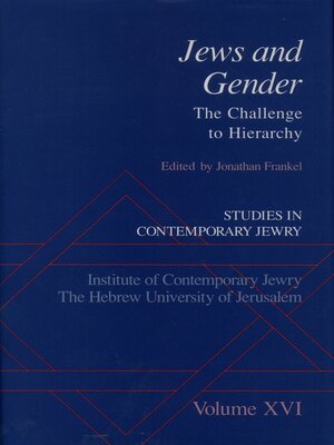 cover image of Jews and Gender